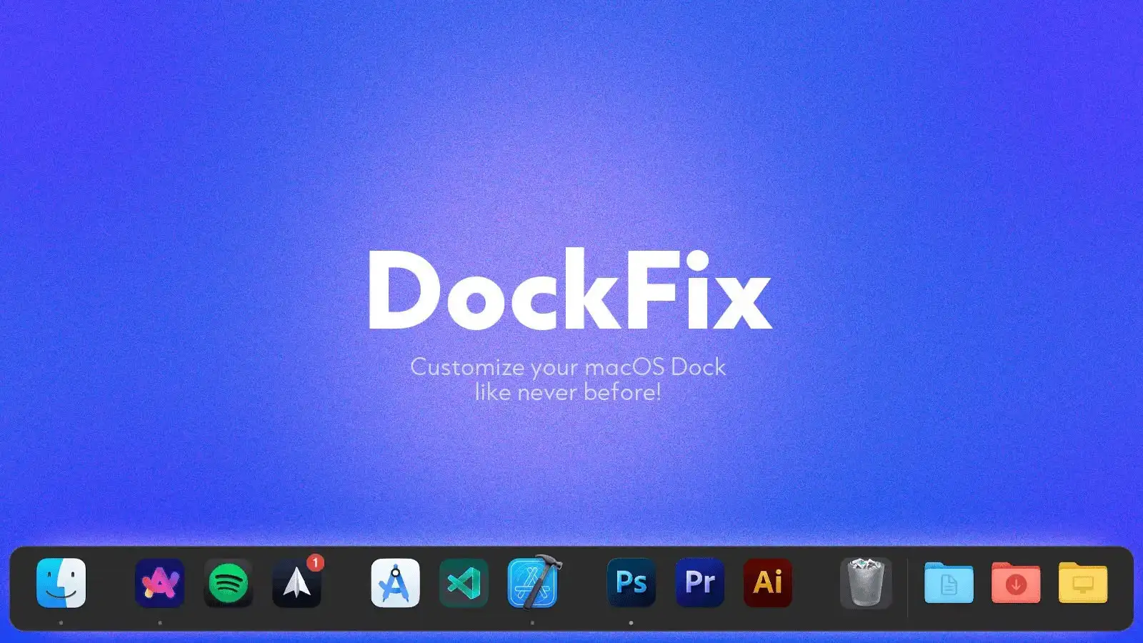 DockFix interface